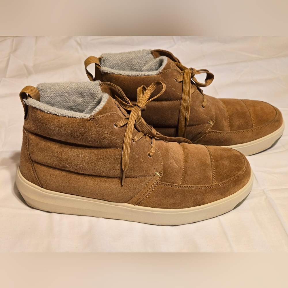 Stio Men's Brown Suede Boots, Size 12